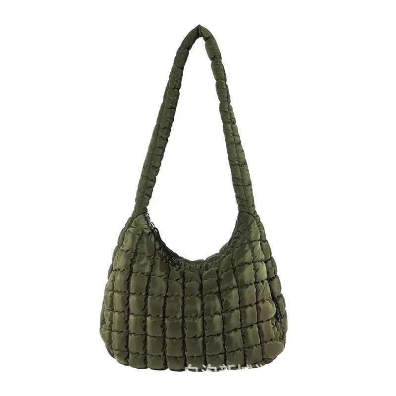 Black Long Strap Quilted Shoulder Bag | New Look